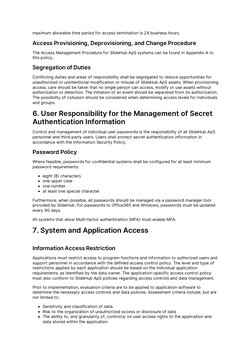 maximum allowable time period for access termination is 24 business hours.
Access Provisioning, Deprovisioning, and Change Pr