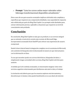 Bing Chat Copilot: Tu Asistente de Búsqueda | PDF | Microsoft ...