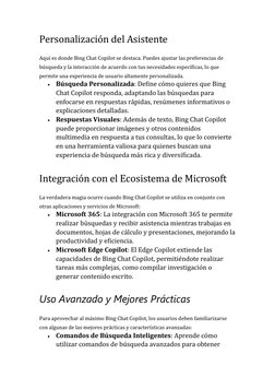 Bing Chat Copilot: Tu Asistente de Búsqueda | PDF | Microsoft ...