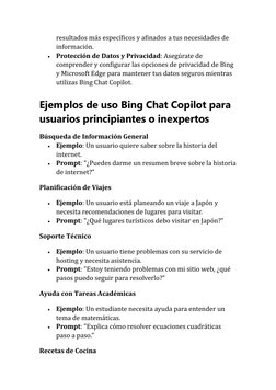 Bing Chat Copilot: Tu Asistente de Búsqueda | PDF | Microsoft ...