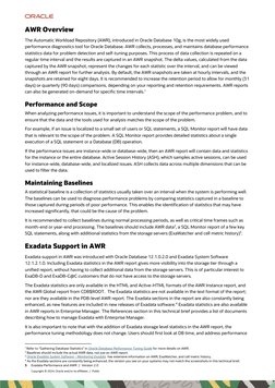 Exadata AWR Report | PDF | Databases | Cache (Computing)