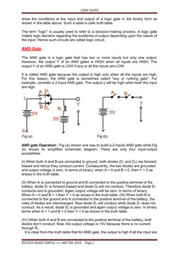 Overview of Basic Logic Gates | PDF | Logic Gate | Boolean Algebra