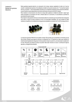 Debe guardarse especial atención a la colocación de la rampa, siempre respetando el orden en el cual se
conectó el cableado