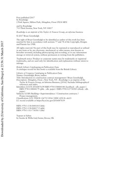 First published 2017
by Routledge
2 Park Square, Milton Park, Abingdon, Oxon OX14 4RN
and by Routledge
711 Third Avenue, New