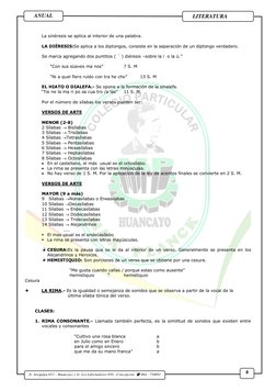 LITERATURA - 2019 
ANUAL 
Jr. Arequipa 653 – Huancayo y Jr. Los Libertadores 950 - Concepción   064 - 750891 
8 
La siné