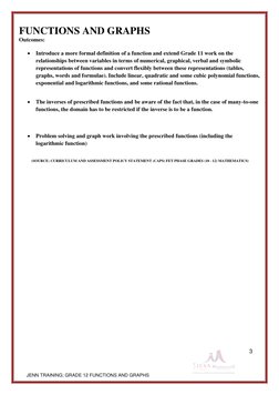 Grade 12 Functions and Graphs Manual | PDF | Function (Mathematics ...