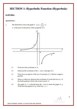 Grade 12 Functions and Graphs Manual | PDF | Function (Mathematics ...