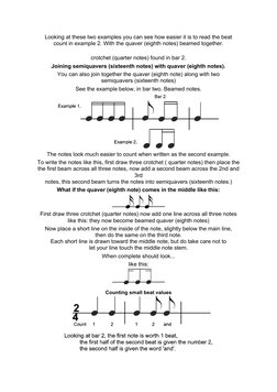 Beaming Notes in Music Theory | PDF | Musicology | Musical Compositions