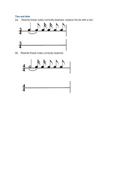 Beaming Notes in Music Theory | PDF | Musicology | Musical Compositions