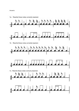 Beaming Notes in Music Theory | PDF | Musicology | Musical Compositions