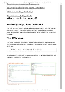 2/7/24, 7:03 PM
OData V4 code based implementation - Overview - SAP Community
https://community.sap.com/t5/technology-blogs-b