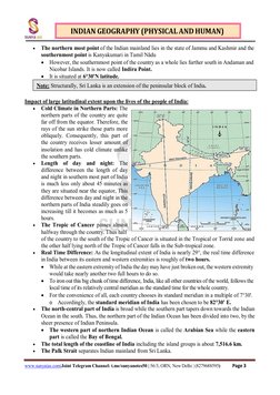INDIAN GEOGRAPHY (PHYSICAL AND HUMAN) 
www.sunyaias.com|J (http://www.sunyaias.com/)oint Telegram Channel: t.me/sunyanotes50