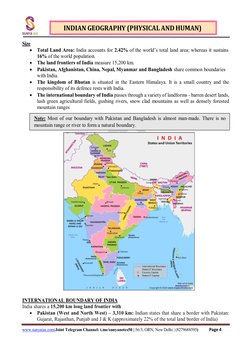 INDIAN GEOGRAPHY (PHYSICAL AND HUMAN) 
www.sunyaias.com|J (http://www.sunyaias.com/)oint Telegram Channel: t.me/sunyanotes50