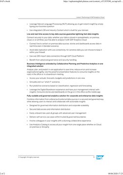 Introduction to SAP Analytics Cloud | PDF | Application Software ...