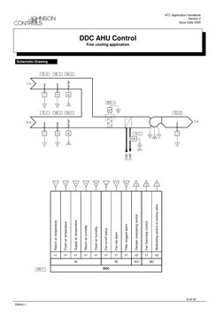 AHU Control Wiring and Operation Guide | PDF | Thermostat | Valve