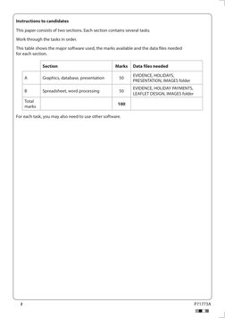 IGCSE ICT Paper 2 Practical Exam 2023 | PDF | Spreadsheet | Databases
