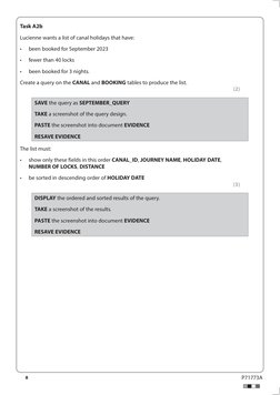 IGCSE ICT Paper 2 Practical Exam 2023 | PDF | Spreadsheet | Databases