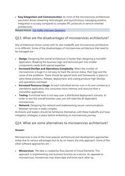 Microservices Architecture Interview Guide | PDF | Application Software ...