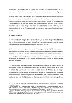 proporcional a nuestra facultad de señalar con exactitud a qué corresponden” (p. 11).
Parece que con las imágenes sucede como