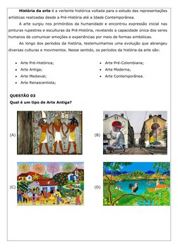 Avaliação de Artes 5º Ano - 1º Bimestre | PDF | Pichação | Arte de rua