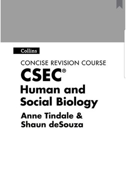 Concise Revision Course Csec HSB - Compress | PDF | Cell (Biology) | Chart