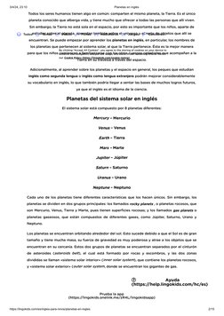 3/4/24, 23:10
Planetas en inglés
https://lingokids.com/es/ingles-para-ninos/planetas-en-ingles
2/15
Todos los seres humanos t