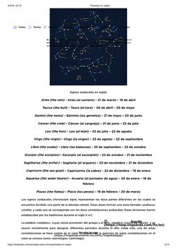3/4/24, 23:10
Planetas en inglés
https://lingokids.com/es/ingles-para-ninos/planetas-en-ingles
8/15
Signos zodiacales en ingl