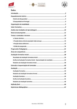 Ano letivo 2023/2024 
2 
Índice 
Introdução ...............................................................................