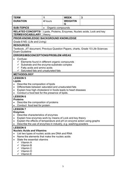 Grade 10 Life Sciences Lesson Plans | PDF | Atrium (Heart) | Heart