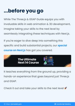 ...before you go
https://jsmastery.pro (https://www.jsmastery.pro?discount=guide)
JavaScript Mastery (https://www.youtube.com