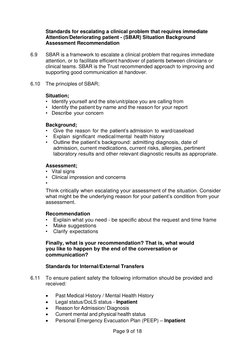 NHS Patient Handover Policy Overview | PDF | Nursing | Patient
