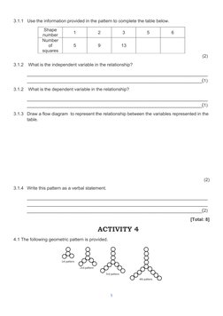 Grade 8 Term 2 Maths Investigation | PDF | Numbers | Function (Mathematics)
