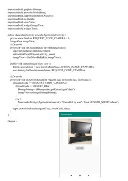 import android.graphics.Bitmap; 
import android.provider.MediaStore; 
import android.support.annotation.Nullable; 
import and