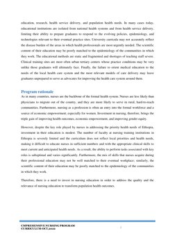 CMPREHENSIVE NURSING PROGRAM 
CURRICULUM-OCT,2022 
2 
 
education, research, health service delivery, and population health n