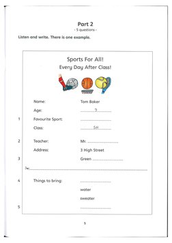 Movers Practice Tests 2023 | PDF