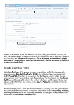 COGS Splitting in SAP S/4HANA Guide | PDF | Cost Of Goods Sold | Inventory