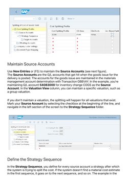COGS Splitting in SAP S/4HANA Guide | PDF | Cost Of Goods Sold | Inventory