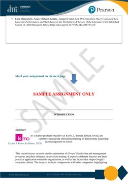 • Lara Manganelli, Anaïs Thibault-Landry, Jacques Forest, Self-Determination Theory Can Help You 
Generate Performance