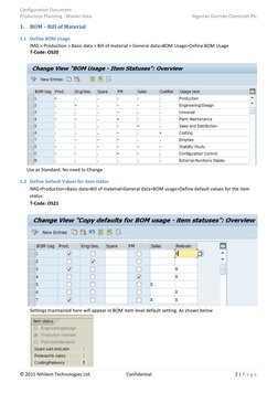SAP PP BOM Configuration Guide | PDF | Computing