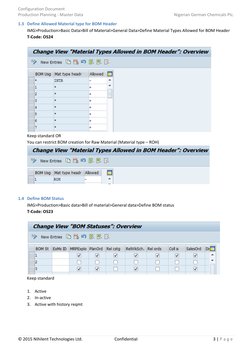 SAP PP BOM Configuration Guide | PDF | Computing