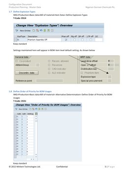 SAP PP BOM Configuration Guide | PDF | Computing