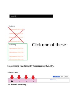 Modultest.dk Reading Practice Guide | PDF | Art