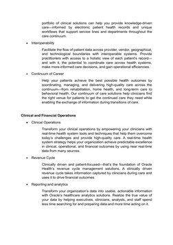 portfolio of clinical solutions can help you provide knowledge-driven
care—informed  by  electronic  patient  health  records