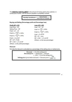CSEC Mathematics Study Notes | PDF