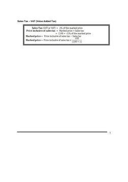 CSEC Mathematics Study Notes | PDF