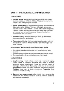 CSEC Social Studies Study Notes | PDF