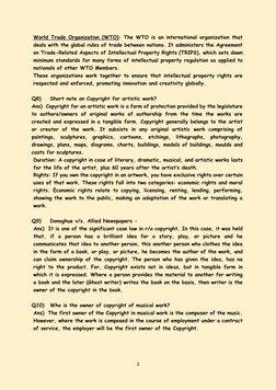 3 
 
World Trade Organization (WTO): The WTO is an international organization that 
deals with the global rules of trade betw