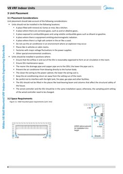 Midea V8 Wall Mounted VRF Units Data | PDF | Pipe (Fluid Conveyance ...