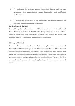Web-Based Lost and Found System Design | PDF | Software Testing | Use Case