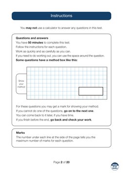 Year 5 Maths Reasoning Test Guide | PDF | Area | Euclidean Geometry